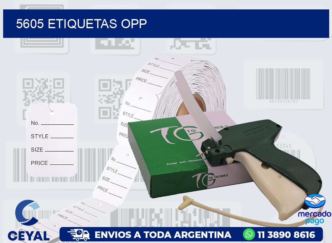 5605 ETIQUETAS OPP