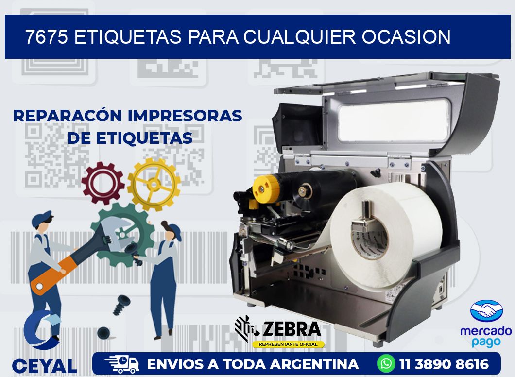 7675 ETIQUETAS PARA CUALQUIER OCASION
