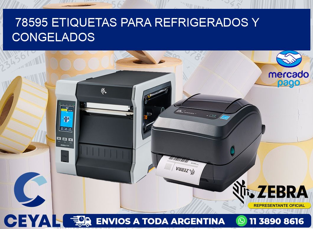 78595 ETIQUETAS PARA REFRIGERADOS Y CONGELADOS