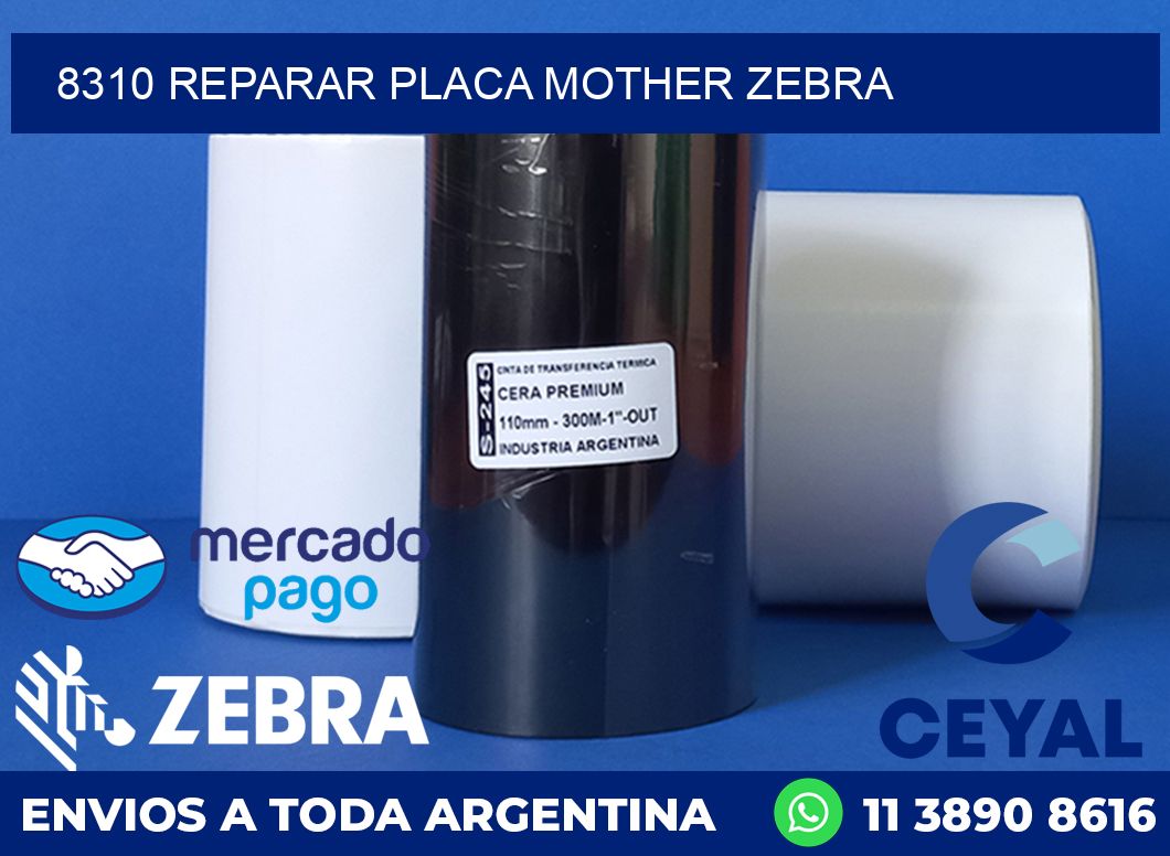 8310 REPARAR PLACA MOTHER ZEBRA