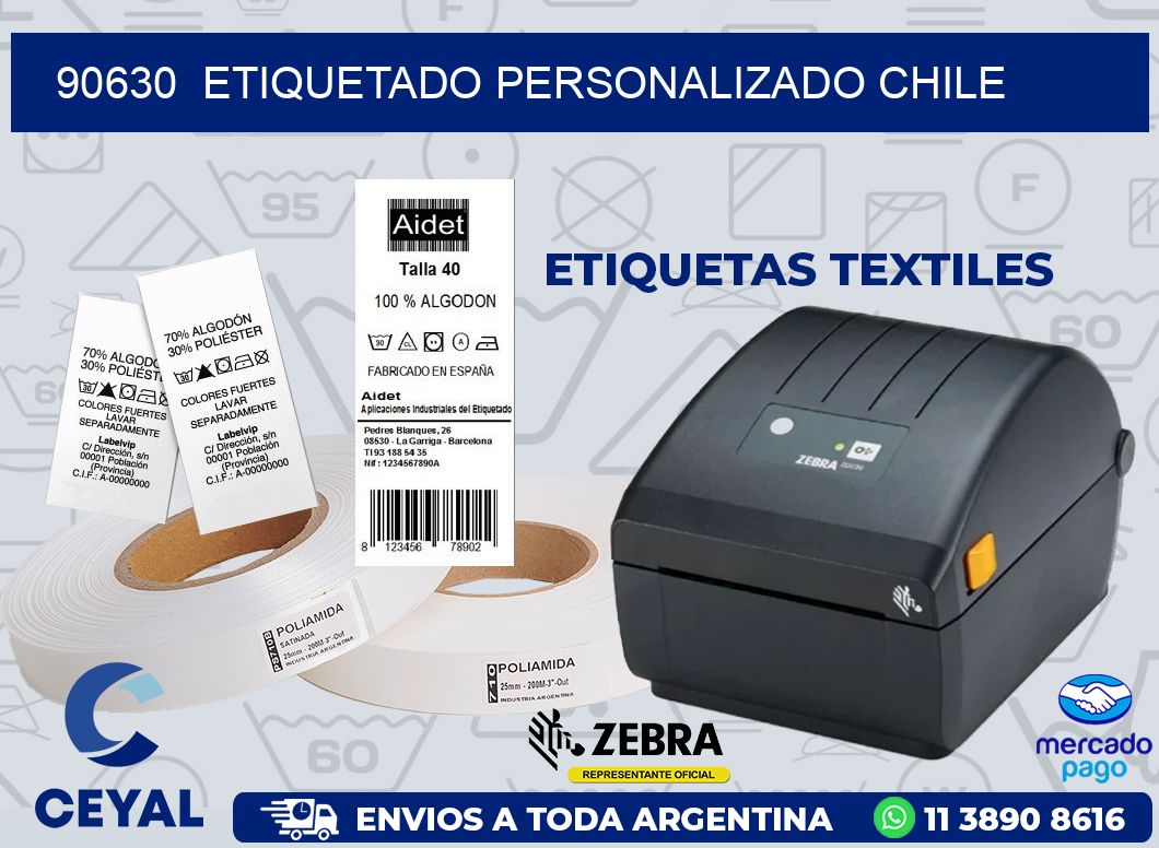 90630  ETIQUETADO PERSONALIZADO CHILE