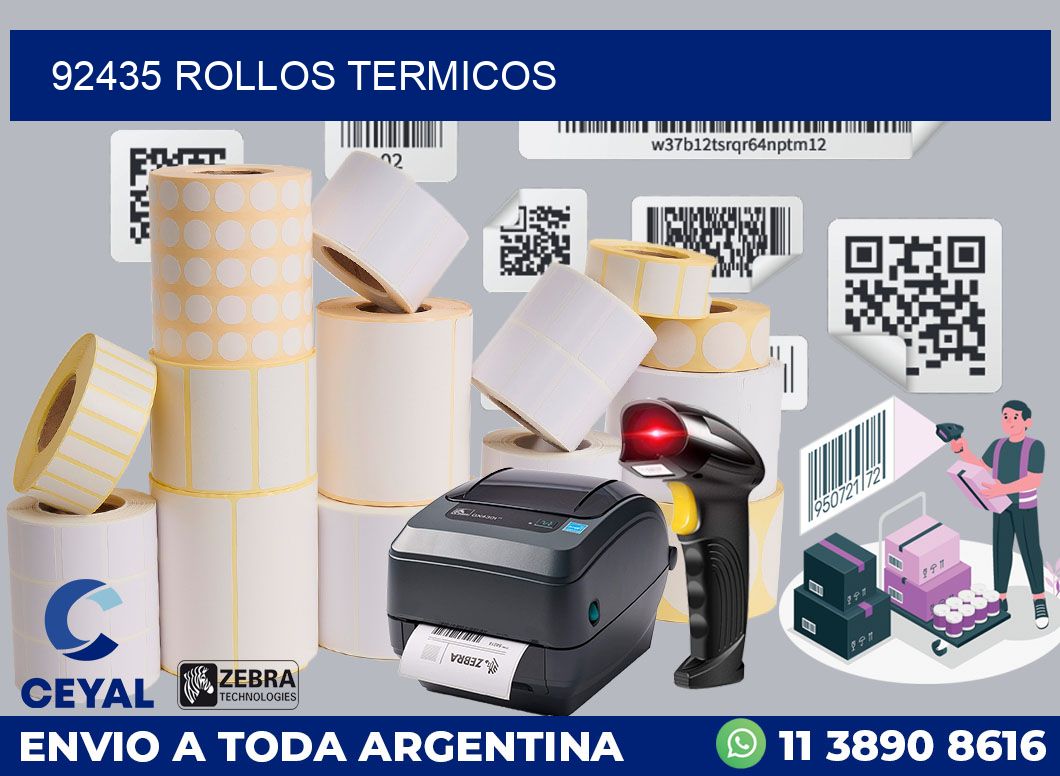 92435 ROLLOS TERMICOS