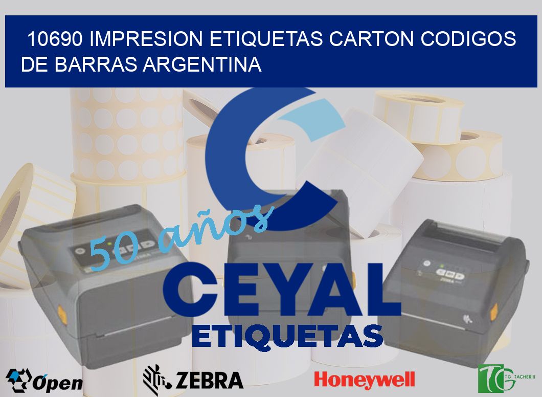 10690 IMPRESION ETIQUETAS CARTON CODIGOS DE BARRAS ARGENTINA