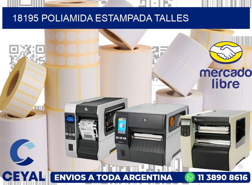 18195 POLIAMIDA ESTAMPADA TALLES