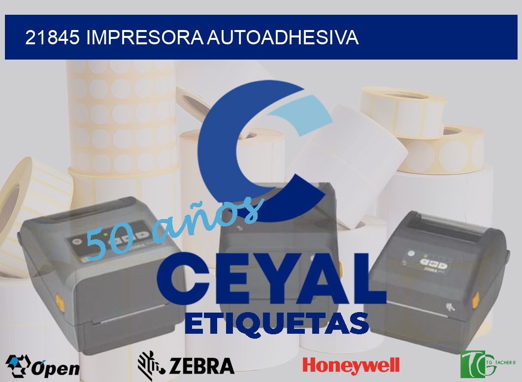 21845 impresora autoadhesiva