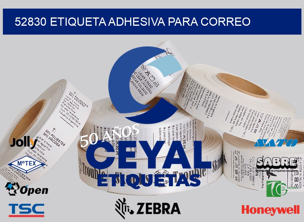52830 ETIQUETA ADHESIVA PARA CORREO