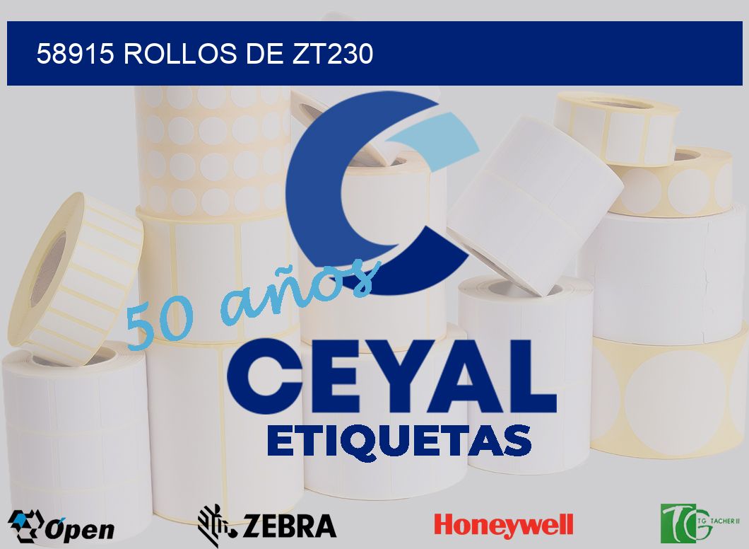 58915 ROLLOS DE ZT230