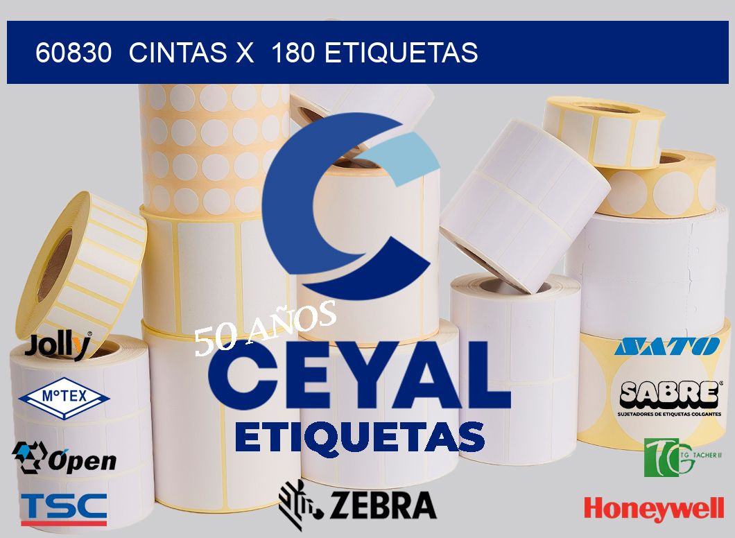 60830  cintas x  180 etiquetas