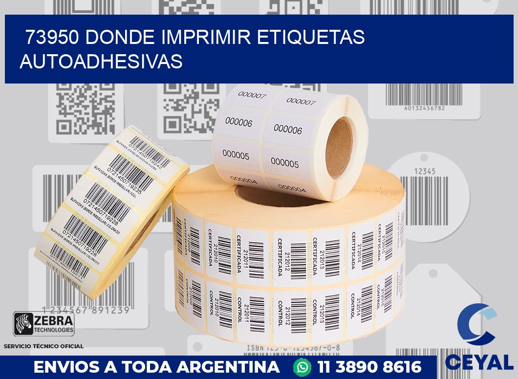 73950 DONDE IMPRIMIR ETIQUETAS AUTOADHESIVAS