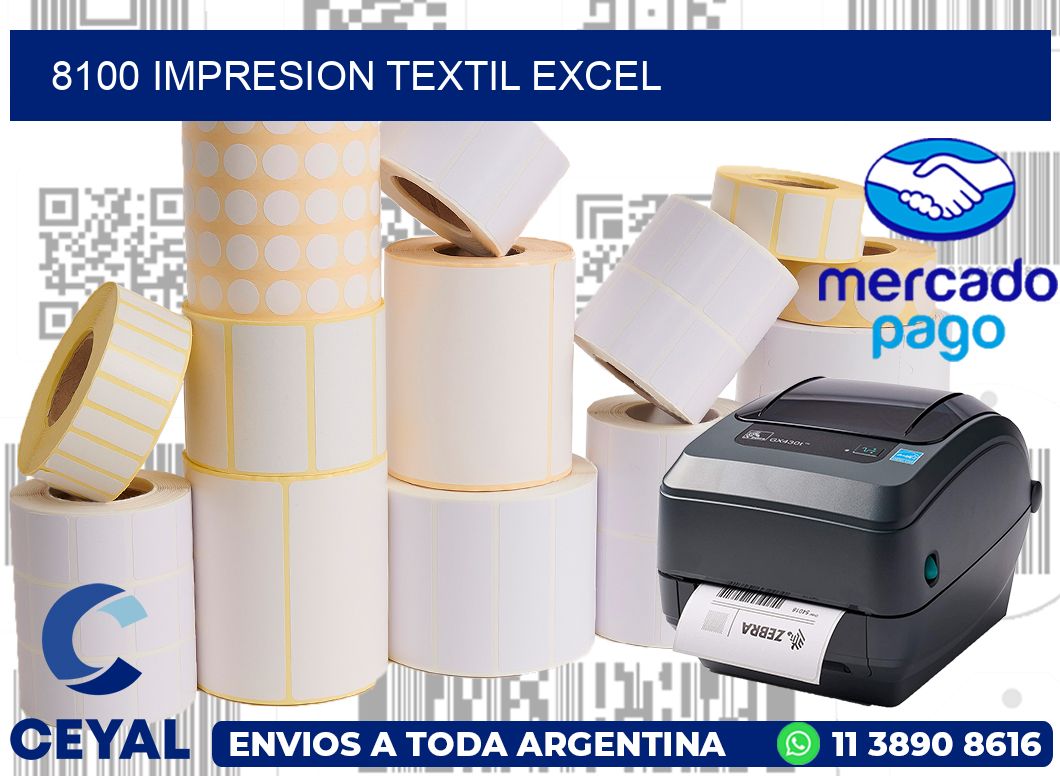 8100 IMPRESION TEXTIL EXCEL