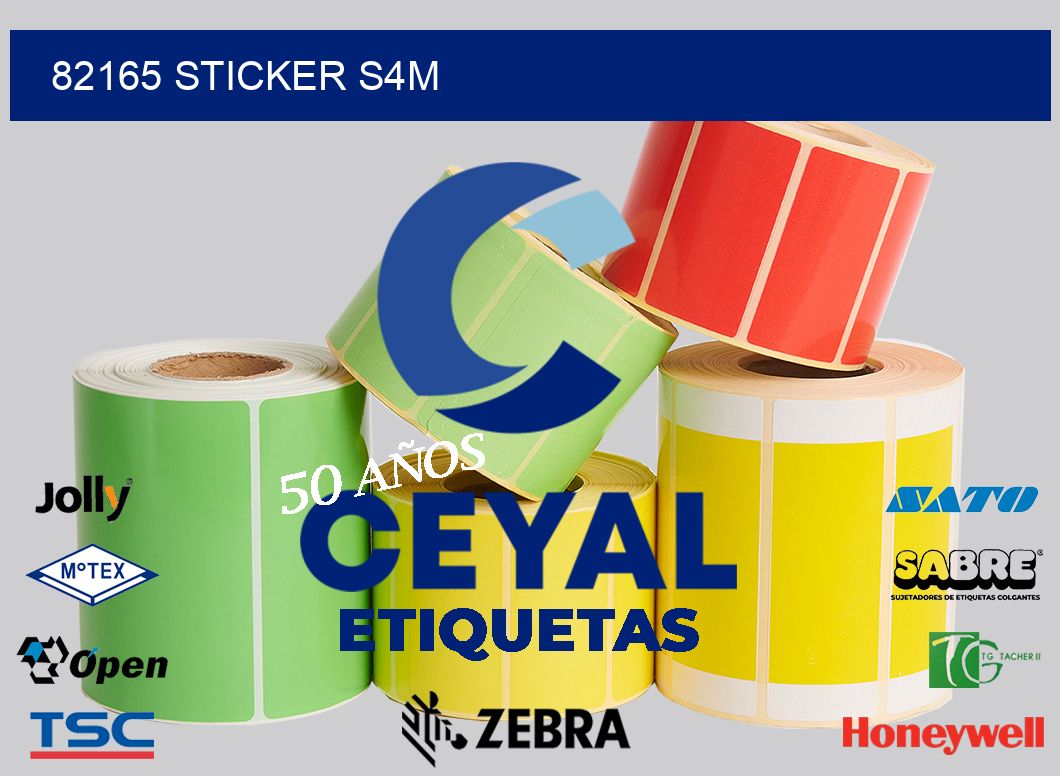 82165 STICKER S4M