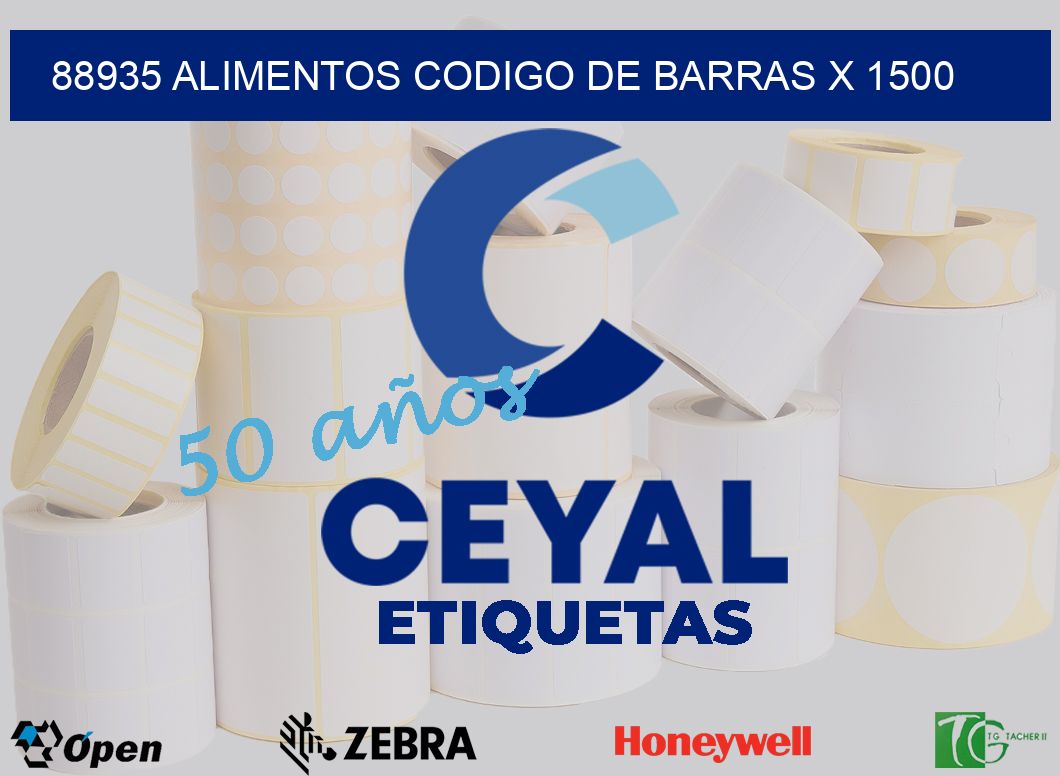 88935 alimentos codigo de barras x 1500