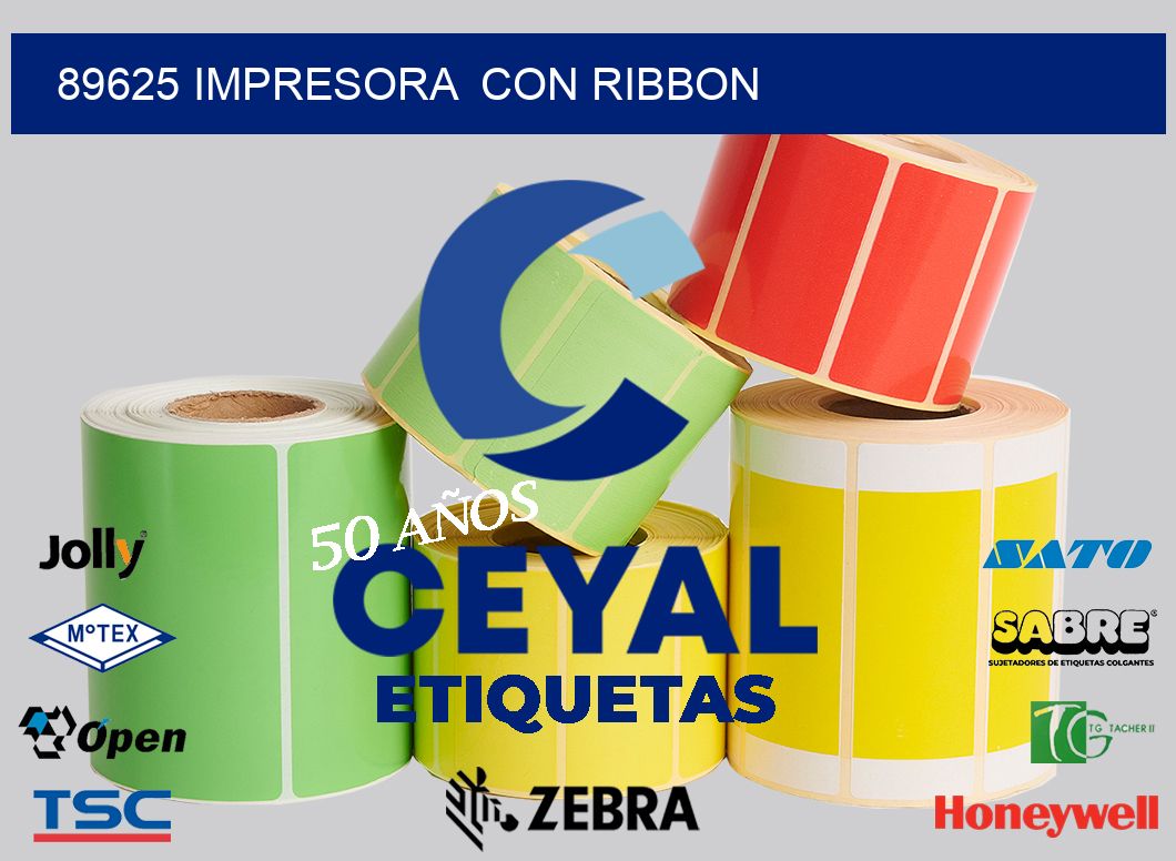 89625 impresora  con ribbon