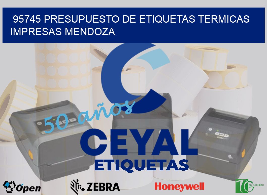 95745 PRESUPUESTO DE ETIQUETAS TERMICAS IMPRESAS MENDOZA