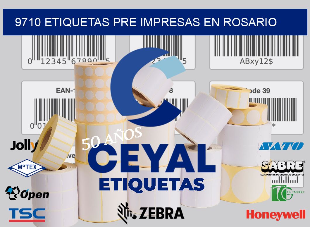 9710 ETIQUETAS PRE IMPRESAS EN ROSARIO