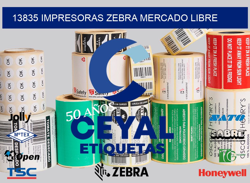 13835 IMPRESORAS ZEBRA MERCADO LIBRE