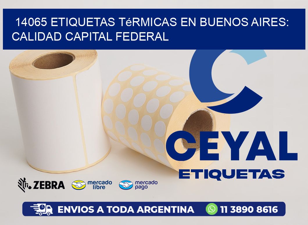 14065 Etiquetas Térmicas en Buenos Aires: Calidad Capital Federal