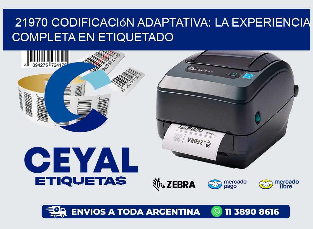 21970 Codificación Adaptativa: La Experiencia Completa en Etiquetado