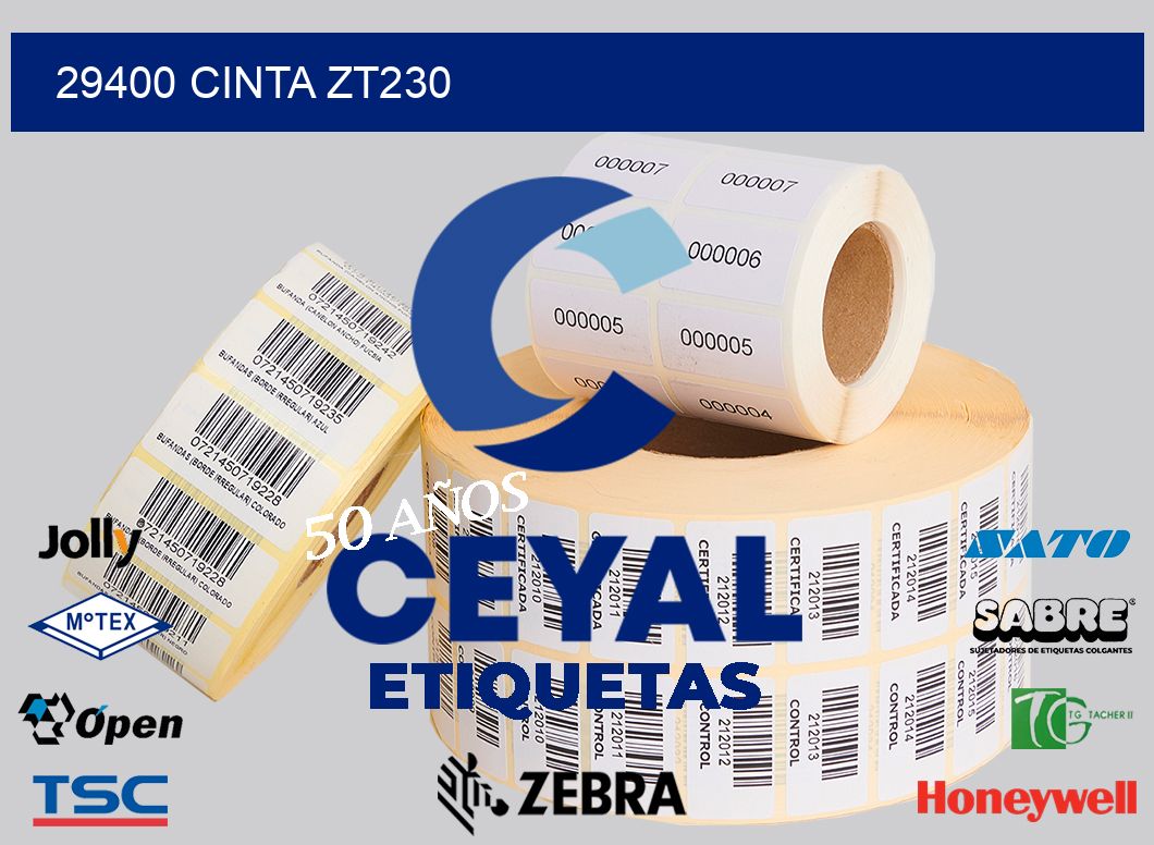 29400 CINTA ZT230
