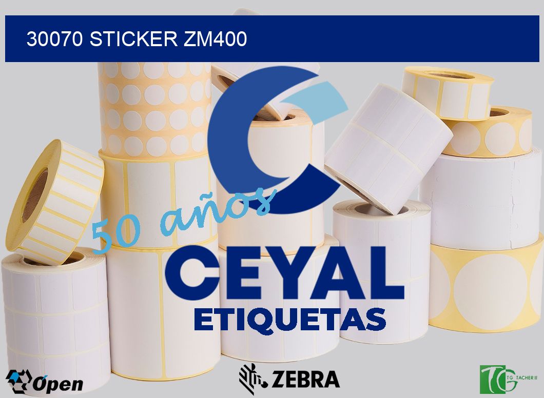 30070 STICKER ZM400