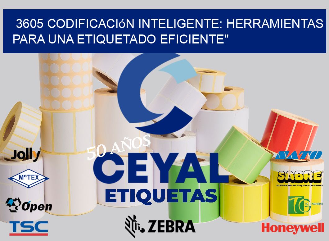 3605 Codificación Inteligente: Herramientas para una Etiquetado Eficiente»