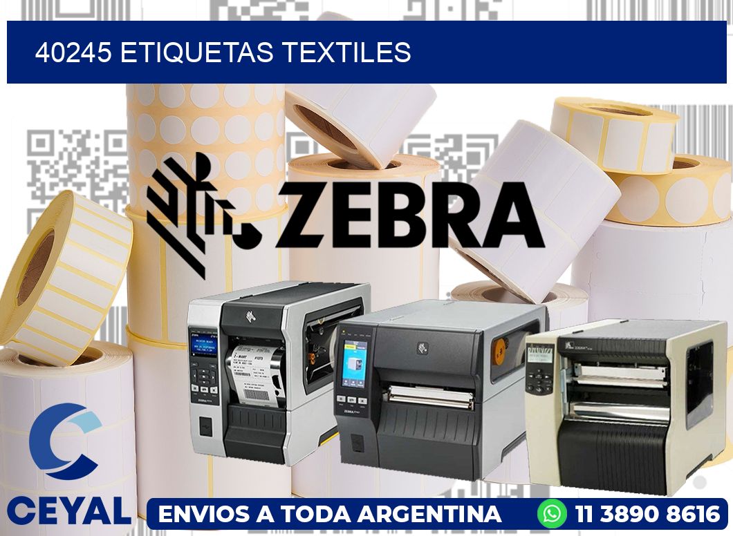 40245 ETIQUETAS TEXTILES
