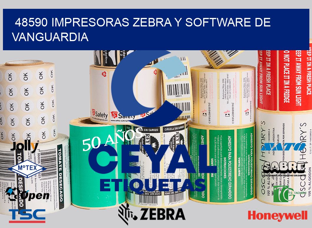 48590 Impresoras Zebra y Software de Vanguardia