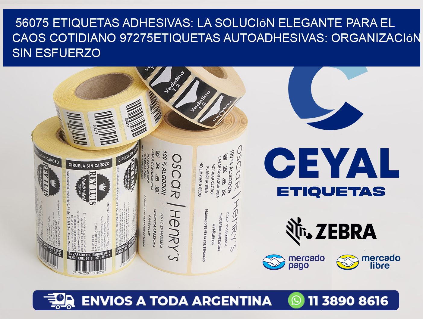 56075 Etiquetas Adhesivas: La Solución Elegante para el Caos Cotidiano 97275Etiquetas Autoadhesivas: Organización sin Esfuerzo