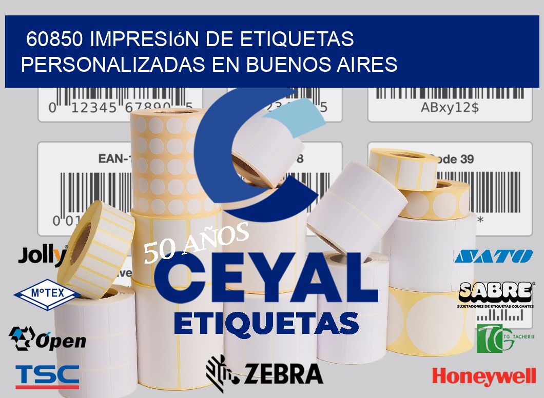 60850 Impresión de Etiquetas Personalizadas en Buenos Aires