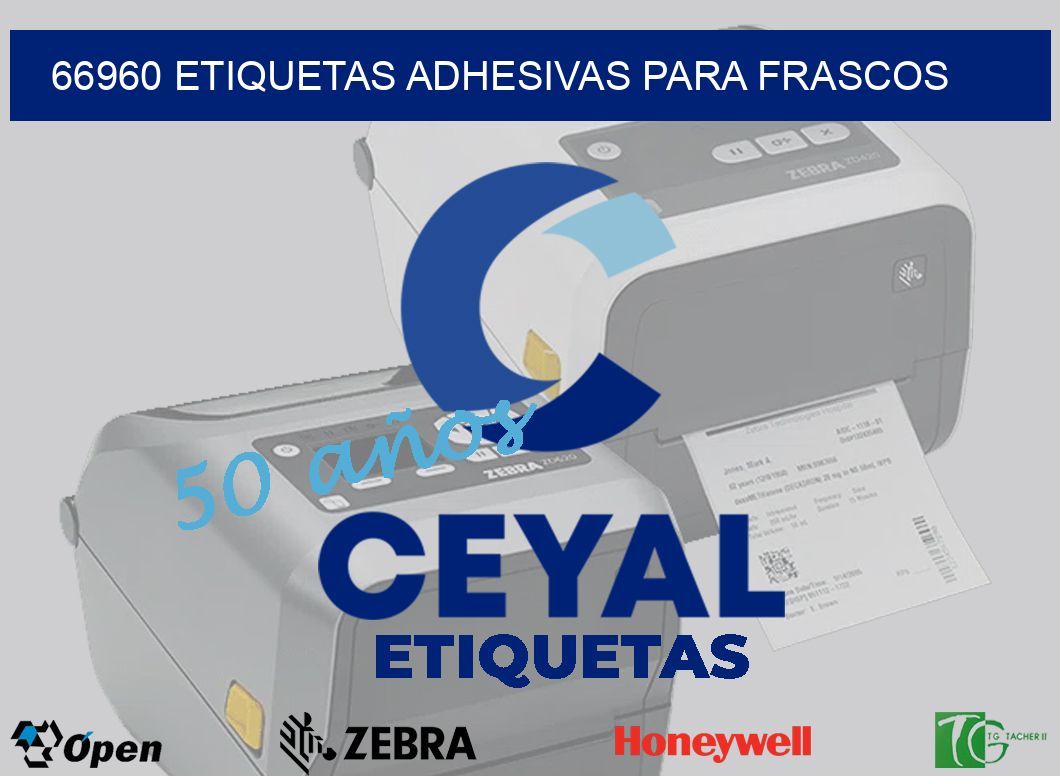 66960 ETIQUETAS ADHESIVAS PARA FRASCOS
