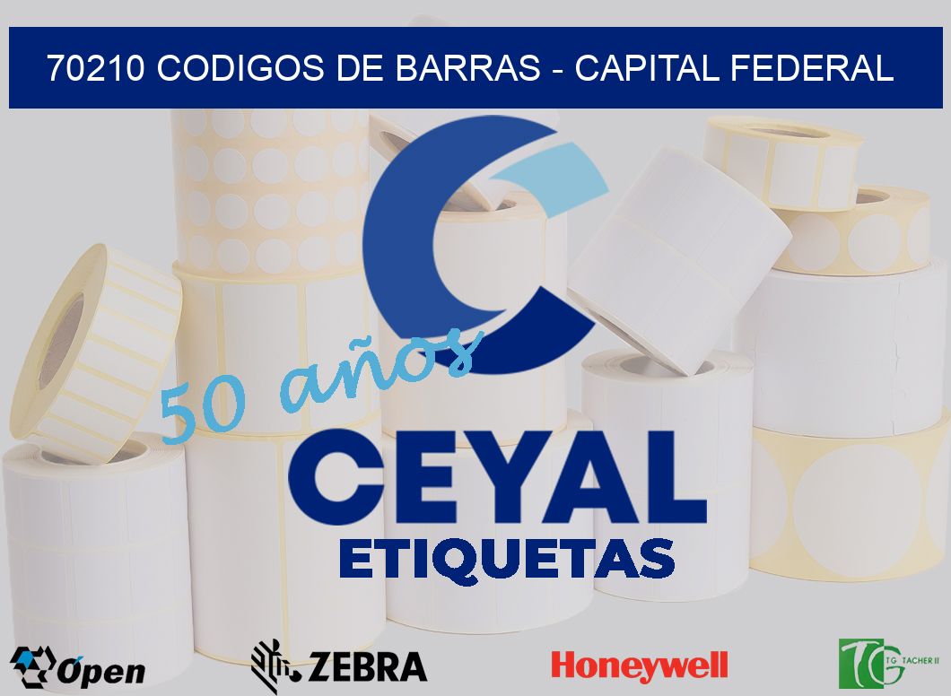 70210 CODIGOS DE BARRAS – CAPITAL FEDERAL