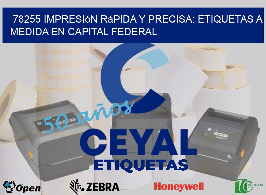 78255 Impresión Rápida y Precisa: Etiquetas a Medida en Capital Federal