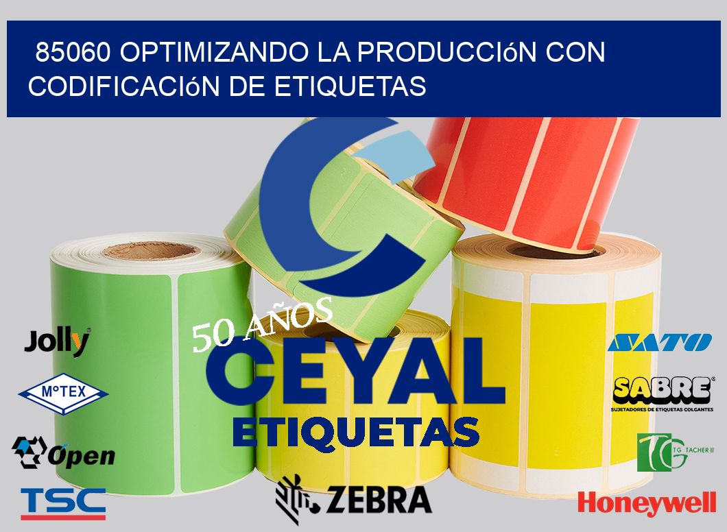 85060 Optimizando la Producción con Codificación de Etiquetas