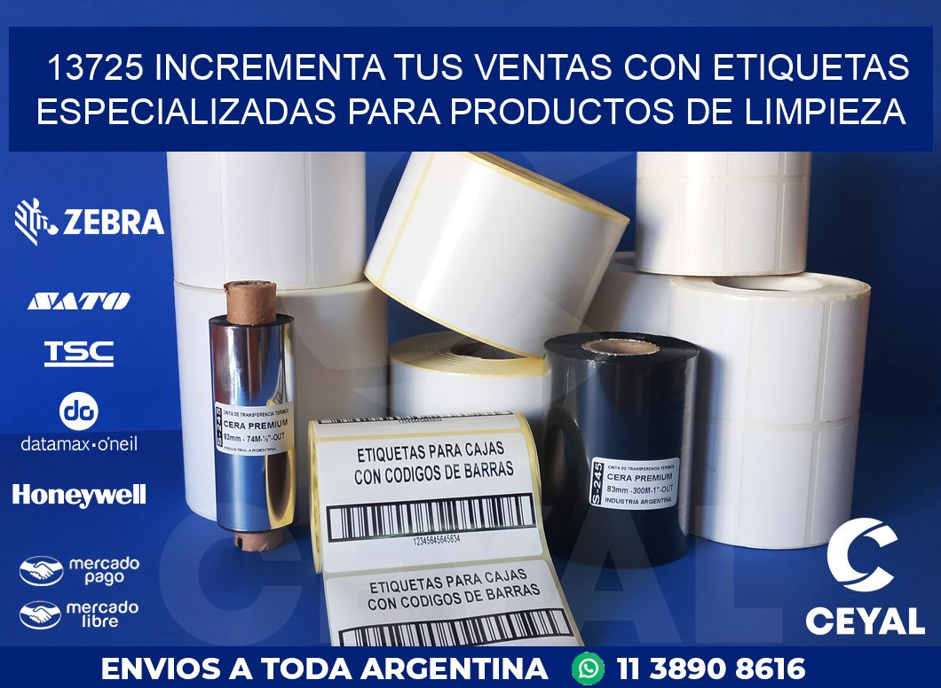 13725 INCREMENTA TUS VENTAS CON ETIQUETAS ESPECIALIZADAS PARA PRODUCTOS DE LIMPIEZA