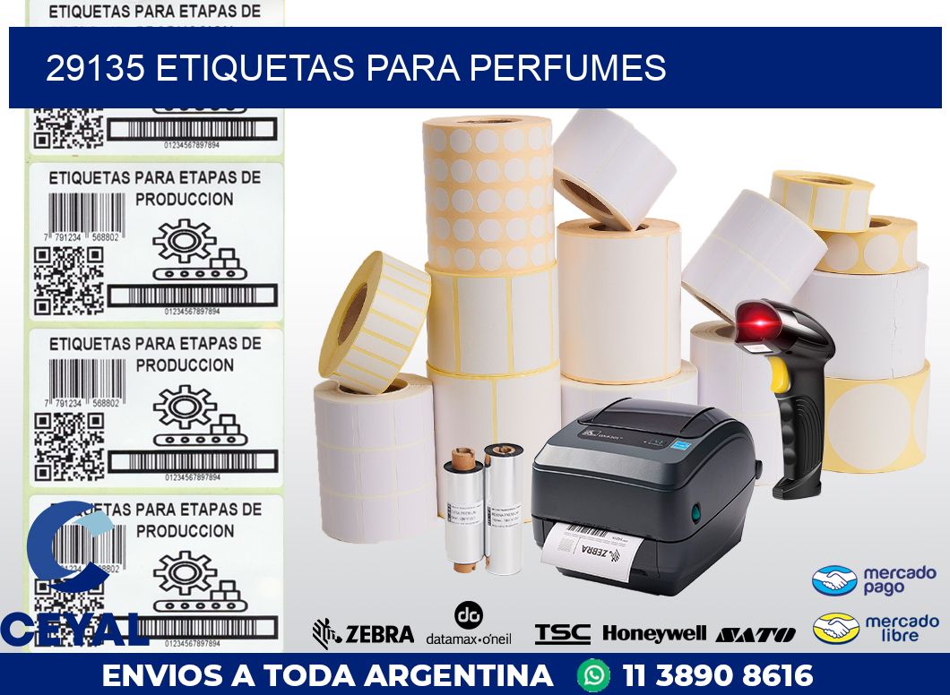 29135 ETIQUETAS PARA PERFUMES