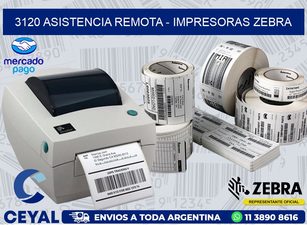 3120 ASISTENCIA REMOTA - IMPRESORAS ZEBRA