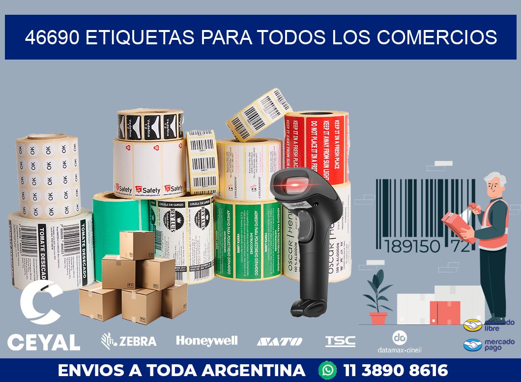 46690 ETIQUETAS PARA TODOS LOS COMERCIOS