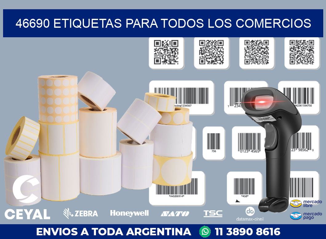 46690 ETIQUETAS PARA TODOS LOS COMERCIOS