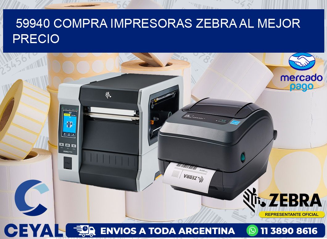 59940 COMPRA IMPRESORAS ZEBRA AL MEJOR PRECIO