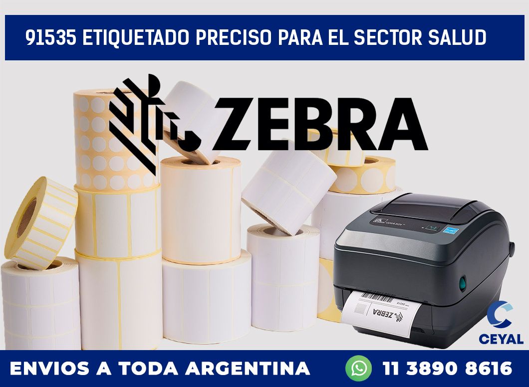 91535 ETIQUETADO PRECISO PARA EL SECTOR SALUD