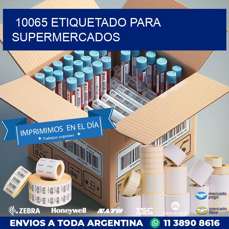 10065 ETIQUETADO PARA SUPERMERCADOS