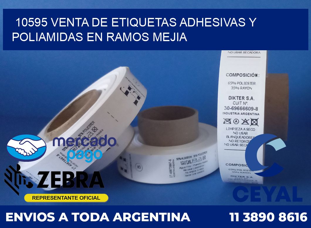 10595 VENTA DE ETIQUETAS ADHESIVAS Y POLIAMIDAS EN RAMOS MEJIA
