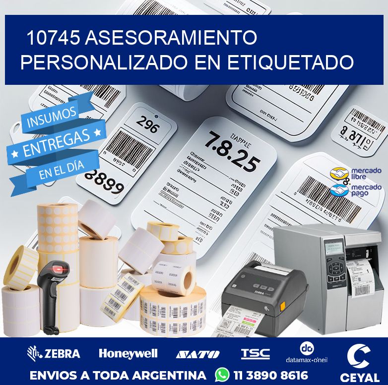 10745 ASESORAMIENTO PERSONALIZADO EN ETIQUETADO