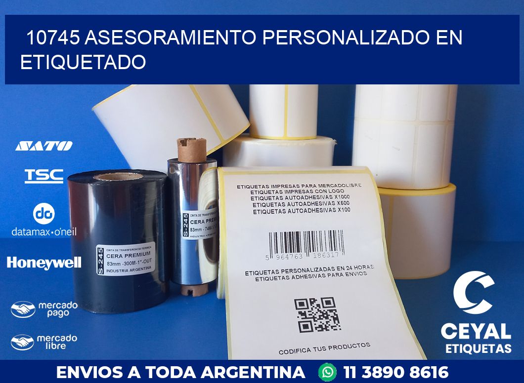 10745 ASESORAMIENTO PERSONALIZADO EN ETIQUETADO