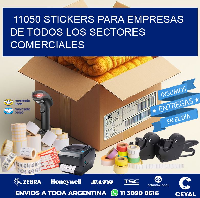 11050 STICKERS PARA EMPRESAS DE TODOS LOS SECTORES COMERCIALES