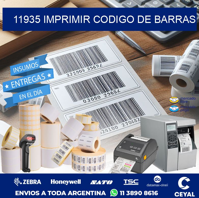 11935 IMPRIMIR CODIGO DE BARRAS