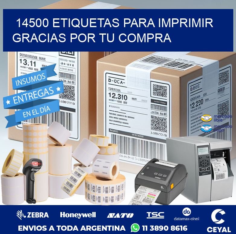 14500 ETIQUETAS PARA IMPRIMIR GRACIAS POR TU COMPRA