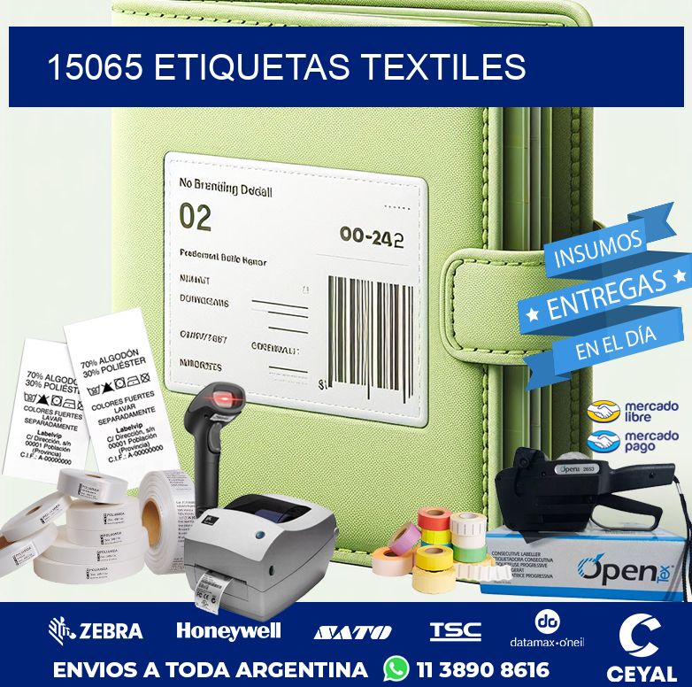 15065 ETIQUETAS TEXTILES