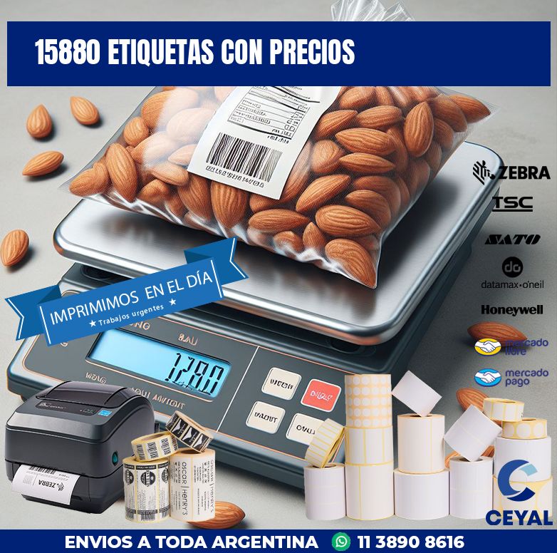 15880 ETIQUETAS CON PRECIOS