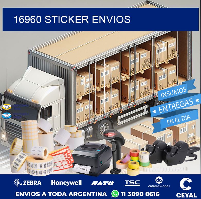 16960 STICKER ENVIOS